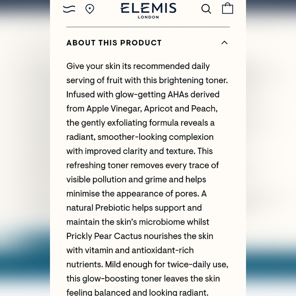 NEW Elemis Facial Toner - Picture 3 of 3